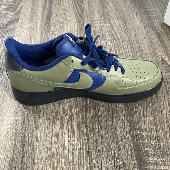 Nike Air Force 1 Low By You ID Men's Green, Blue Size: 10 - Picture 9 of 11